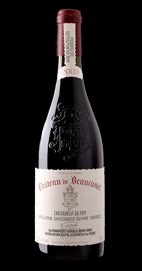 
                    Château de Beaucastel Chateauneuf-du-Pape 2003                