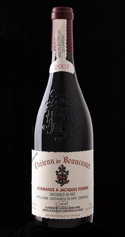 
                    Château de Beaucastel, Hommage à Jacques Perrin 2007                