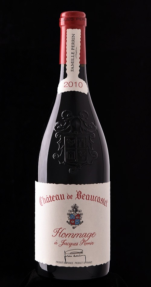 
                    Château de Beaucastel, Hommage à Jacques Perrin 2010 AOC Chateauneuf du Pape                