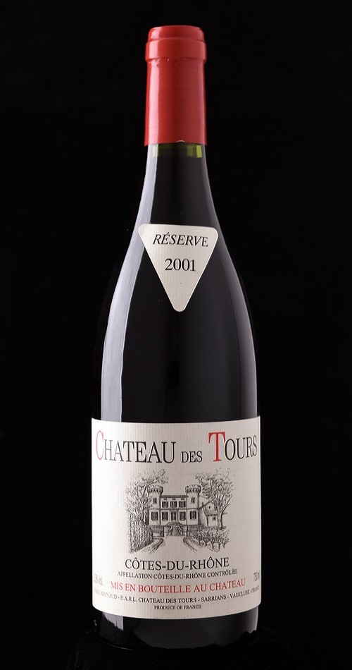 
                    Château des Tours, Côtes du Rhone 2001                